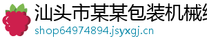 汕头市某某包装机械维修站